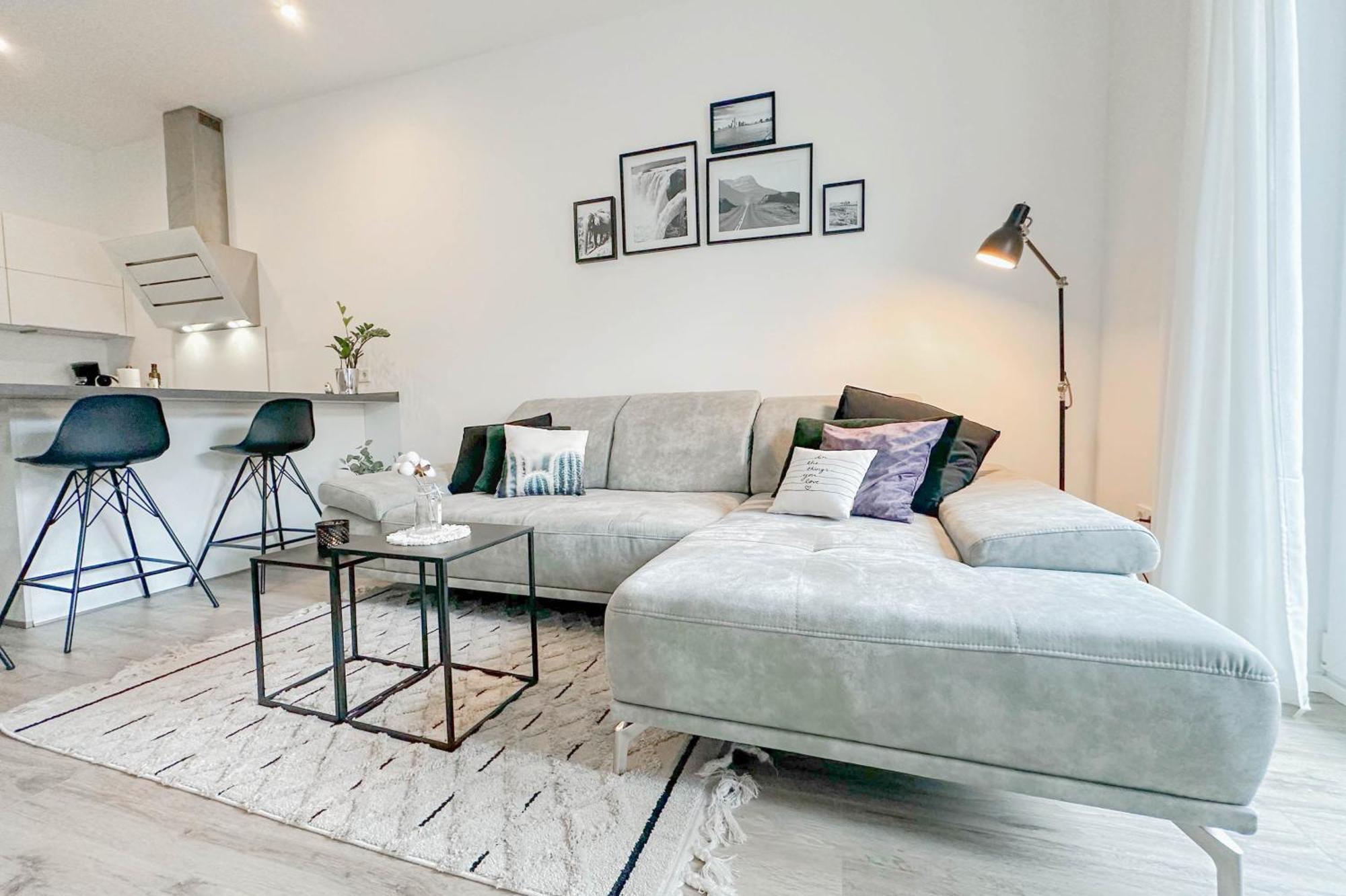 Modernes Trierer Cityloft Mit Grossem Balkon Exterior foto